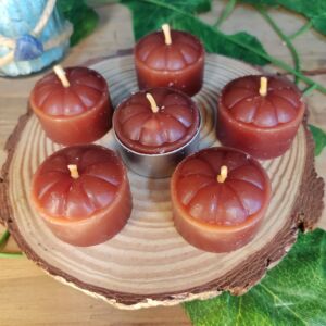 VELA RECHOUD MARROM COM AROMA DE CRAVO PACOTE COM 6 UNIDADES - SANTA TEREZINHA