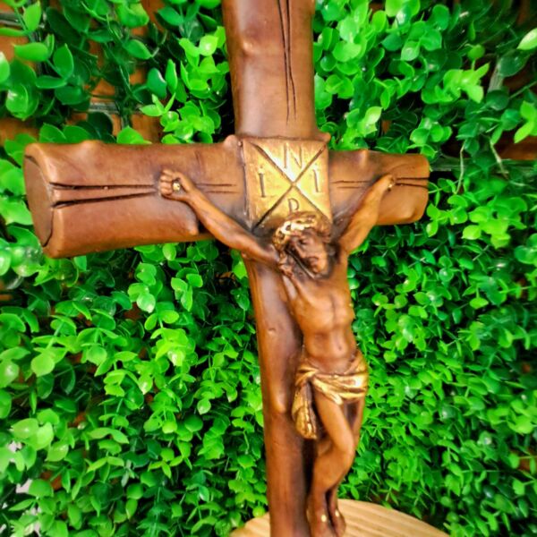 CRUCIFIXO DE PAREDE 20X36CM - Imagem 2