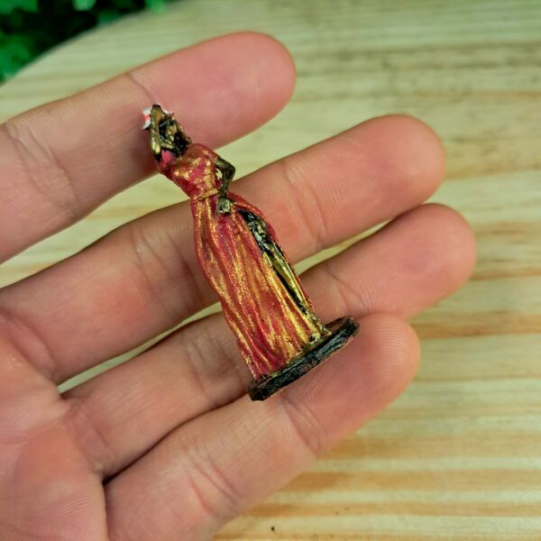 MINIATURA DE IMAGEM EM RESINA MALANDRA 5CM - Imagem 2