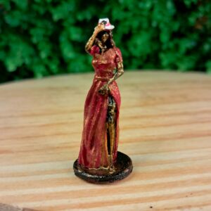 MINIATURA DE IMAGEM EM RESINA MALANDRA 5CM