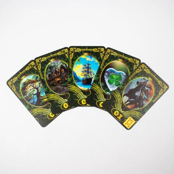 BARALHO CIGANA ESMERALDA 36 CARTAS ARCANOS MAIORES E MANUAL EXPLICATIVO - Imagem 3
