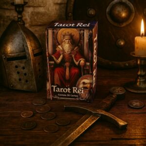 TAROT REI 36 CARTAS ARCANOS MAIORES E MANUAL EXPLICATIVO