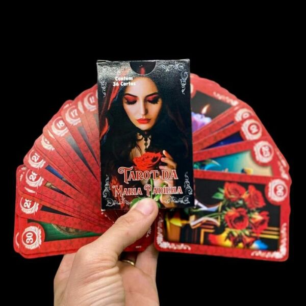 TAROT DA MARIA PADILHA 36 CARTAS ARCANOS MAIORES E MANUAL EXPLICATIVO - Imagem 2