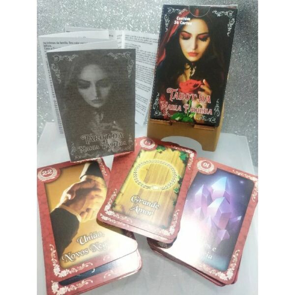 TAROT DA MARIA PADILHA 36 CARTAS ARCANOS MAIORES E MANUAL EXPLICATIVO - Imagem 5