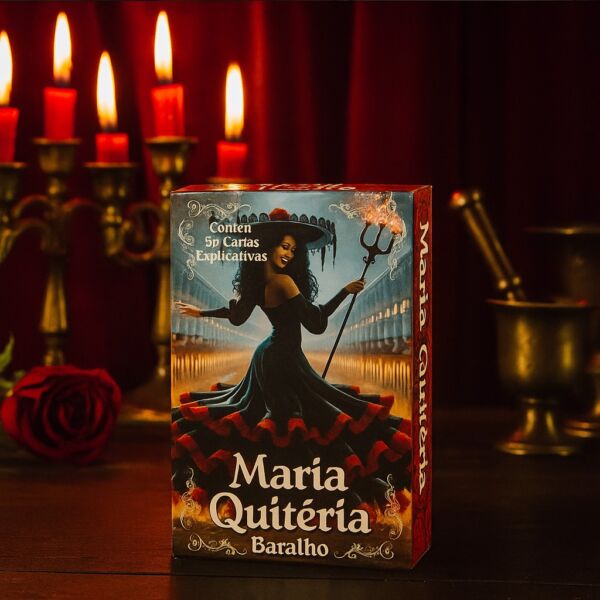 TAROT DA MARIA QUITÉRIA 36 CARTAS ARCANOS MAIORES AUTO EXPLICATIVAS