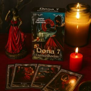 TAROT DA DONA 7 ENCRUZILHADAS 36 CARTAS ARCANOS MAIORES AUTO EXPLICATIVAS
