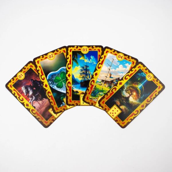 BARALHO LENORMAND COM 36 CARTAS ARCANOS MAIORES E MANUAL EXPLICATIVO - Imagem 3