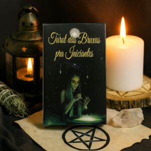 TAROT DAS BRUXAS PARA INICIANTES COM 22 CARTAS ARCANOS MAIORES AUTO EXPLICATIVAS