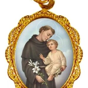 MEDALHA DE ALUMÍNIO - SANTO ANTÔNIO