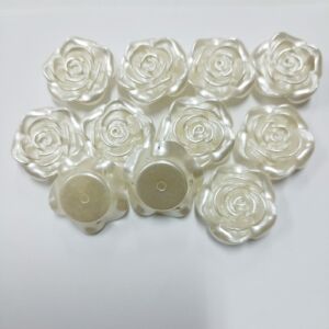 PINGENTE PARA GUIA - FLOR BRANCA