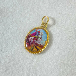 MEDALHA ALUMINIO SÃO JORGE 2CM - UNIDADE