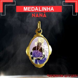 PINGENTE FOLHEADO NANÃ - UNIDADE