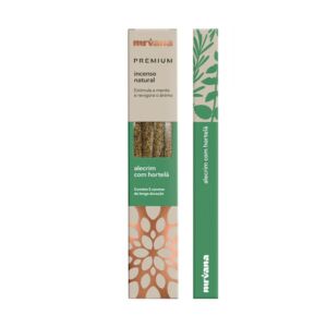 INCENSO NATURAL PREMIUM ALECRIM COM HORTELÃ - NIRVANA
