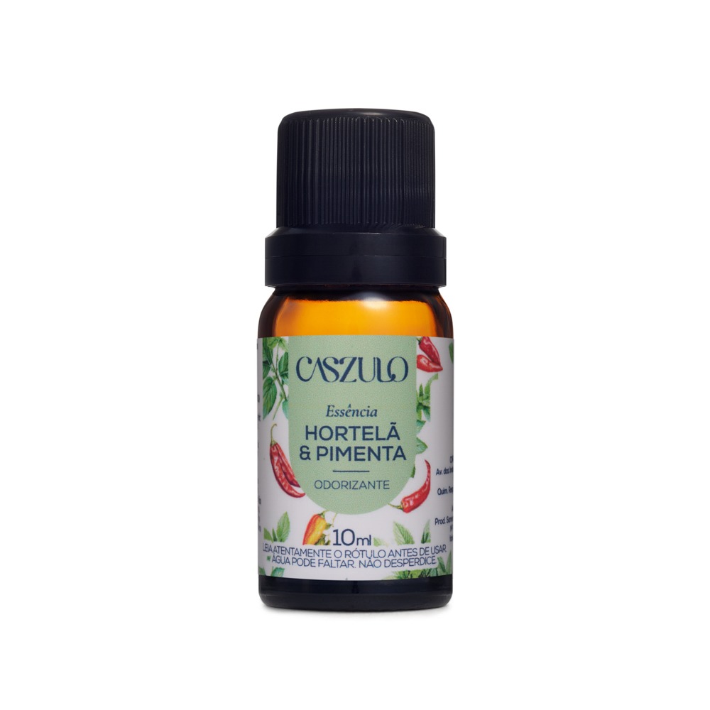 ESSÊNCIA HORTELÃ E PIMENTA 10 ML - CASZULO