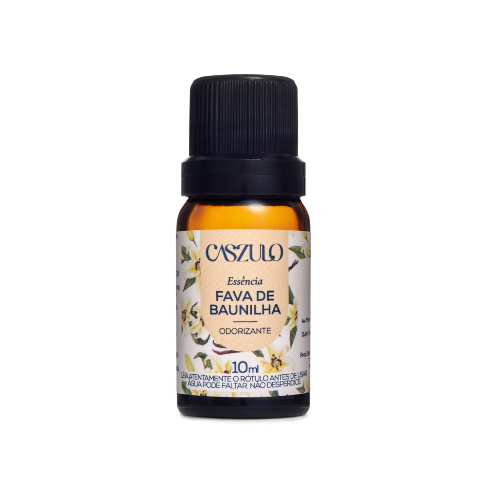 ESSÊNCIA FAVA DE BAUNILHA 10 ML - CASZULO