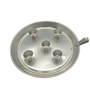 CASTIÇAL EM ALUMÍNIO PARA 5 VELAS PALITOS