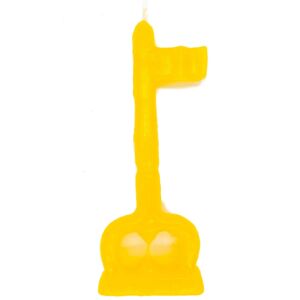 VELA DE MAGIA CHAVE AMARELA 18CM