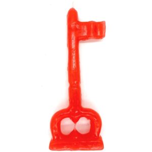 VELA DE MAGIA CHAVE VERMELHA 18CM