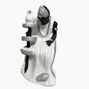 IMAGEM EM RESINA ORIXÁ OXALÁ MINI 6CM