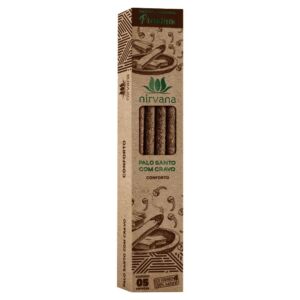 INCENSO NATURAL PALO SANTO COM CRAVO - NIRVANA