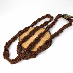 BRAJÁ TRANÇADO MARROM LEITOSO E FIRMAS