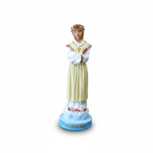 IMAGEM EM GESSO NOSSA SENHORA DE SALETTE 19CM