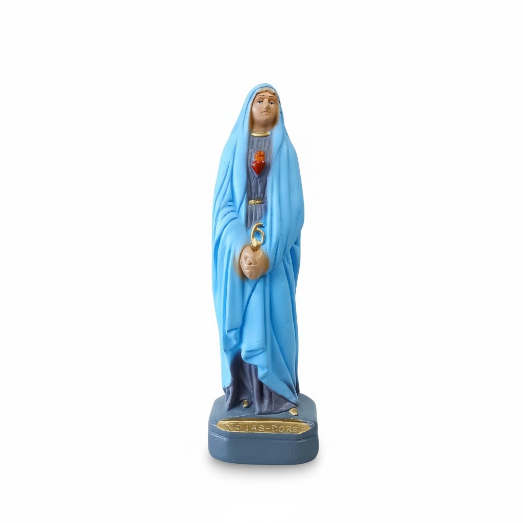 IMAGEM EM GESSO NOSSA SENHORA DAS DORES 20CM