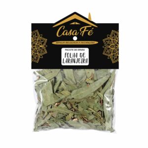 PACOTE DE ERVAS FOLHA DE LARANJEIRA 10G - CASA FÉ