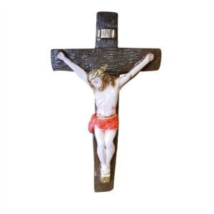 CRUCIFIXO DE PAREDE 19X32CM