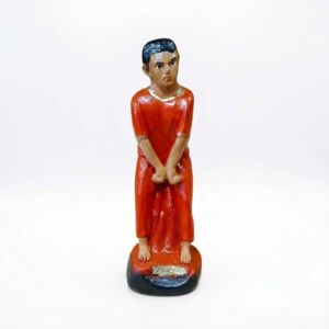 IMAGEM EM GESSO EXU TIRIRI 19CM