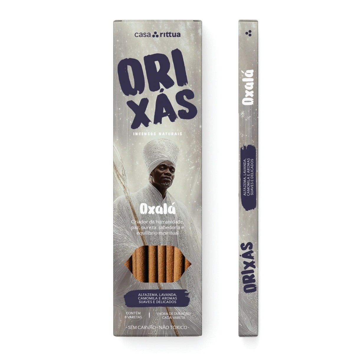 INCENSO NATURAL ORIXÁS OXALÁ CASA RITTUA - NIRVANA