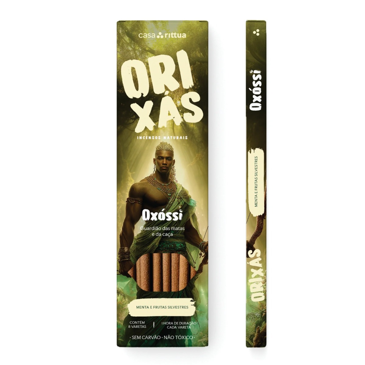 INCENSO NATURAL ORIXÁS OXÓSSI CASA RITTUA - NIRVANA